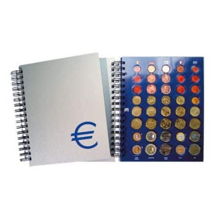 Album de pièces de collection 0,01-2 euros – TOPset Spiral