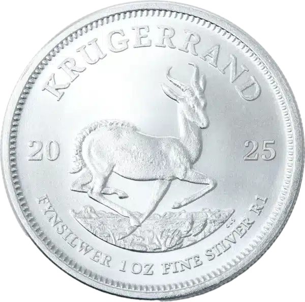 Pièce d'argent Krugerrand 999/1000 (1 oz)