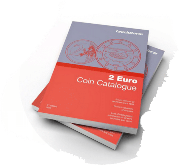 Catalogue des pièces de 2 euros 2025 Anglais A3