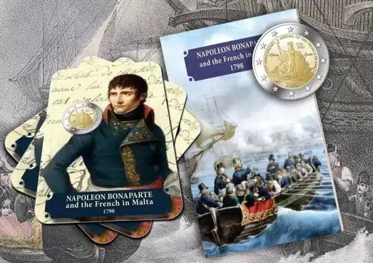 2 euros, Napoléon Bonaparte, Malte, 2023