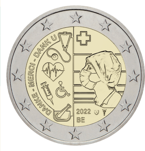 2 €, Belgique, 2022