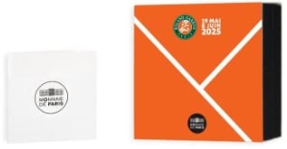 🎾 Roland Garros 2025 – Médaille commémorative officielle du tournoi 34 mm France 2025