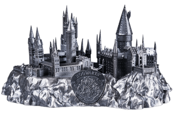 Pièce de 10 $ en argent pur 999 (5 oz) - Château de Poudlard - Harry Potter 3D 2025