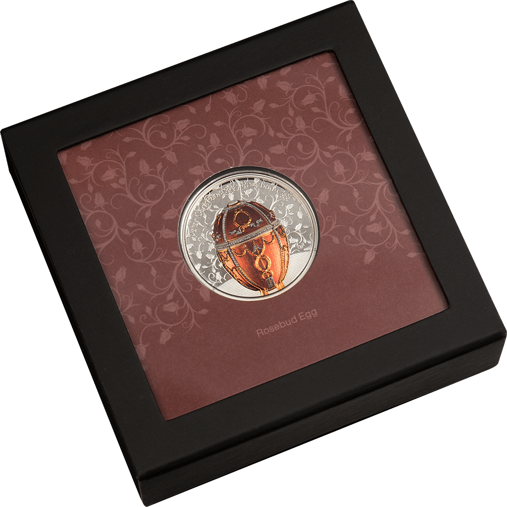 NOUVEAUTÉ : L'œuf unique de Rodanthos en argent 999/1000 (2 oz), 2022