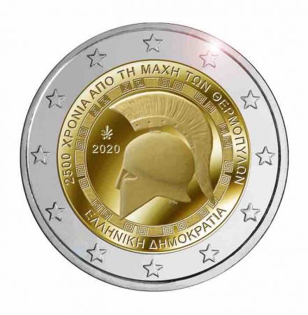 2€ Euro Grèce 2018 – 70e anniversaire de l'Union du Dodécanèse