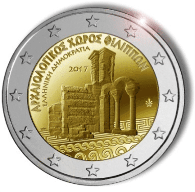 2€ Euro Grèce 2017 – Site archéologique de Philippes