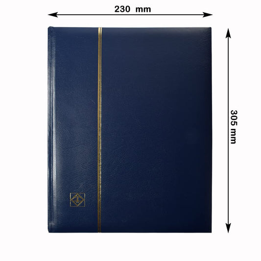 Album de 128 pages à couverture bleue lignée