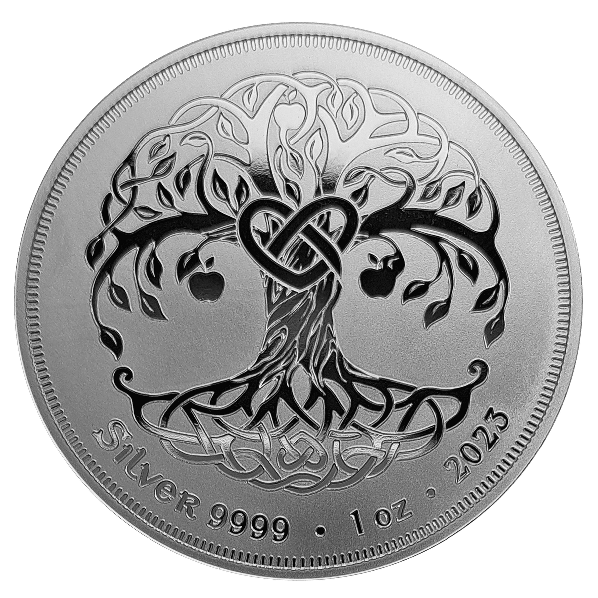 Pièce de 1 oz d'argent pur 999, Arbre de Vie, Irlande 2024