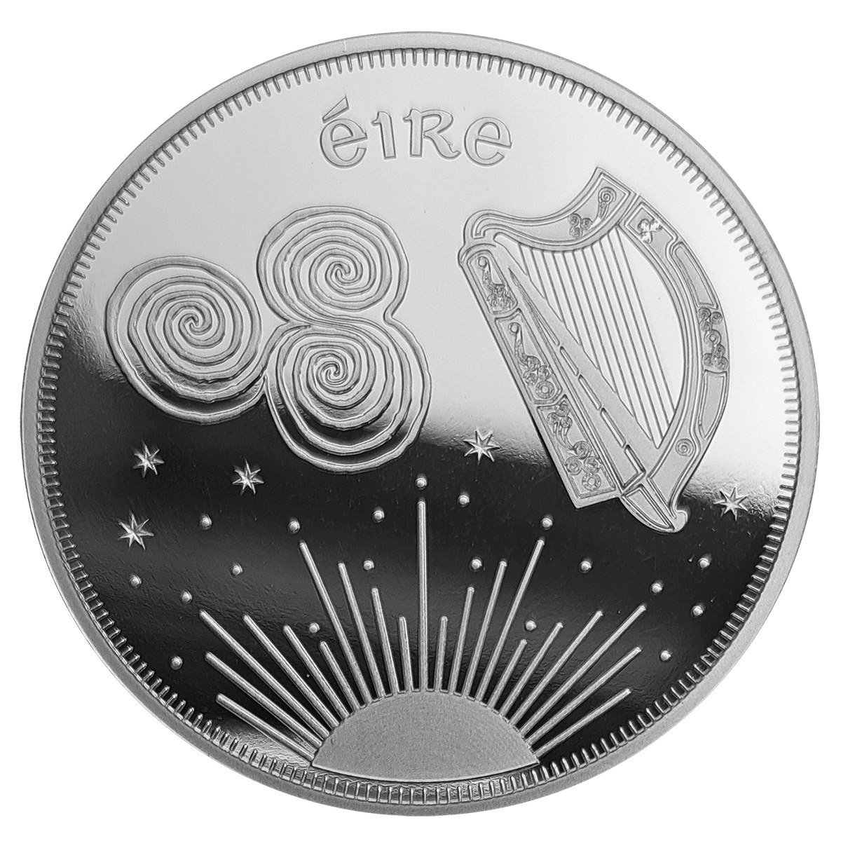Pièce de 1 oz d'argent pur 999, Arbre de Vie, Irlande 2024