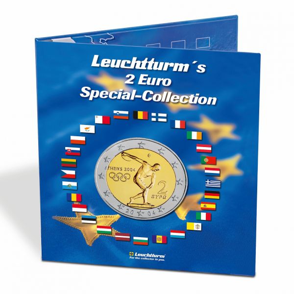 Album de collection de pièces de 2 euros PRESSO – Pays de la zone euro