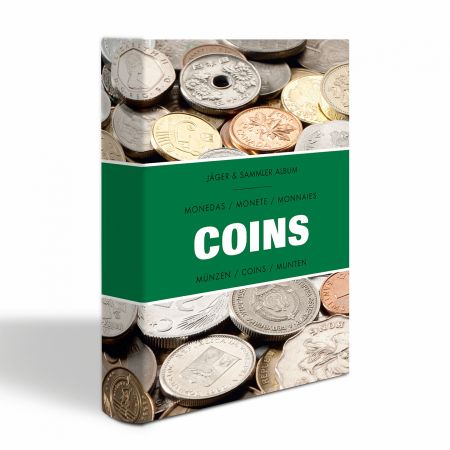 Album de poche pour pièces de monnaie avec 8 pochettes intégrées – Pour 6 pièces jusqu'à 33 000 ₹
