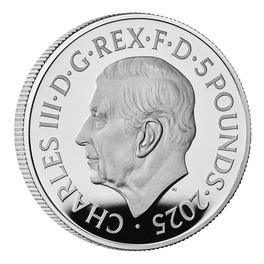 Royaume-Uni Les armoiries royales de Charles III 1 oz Proof 2025