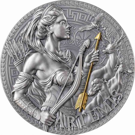 Pièce d'argent 3 oz « Artémis » – Cameroun 2023