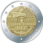 Pièce de 2 euros Louvre Proof 2025 France
