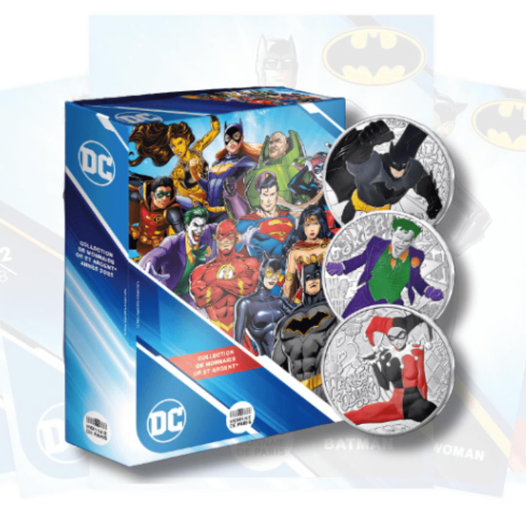 Pièce de 10 euros en argent de la collection DC Comics (2025, France)