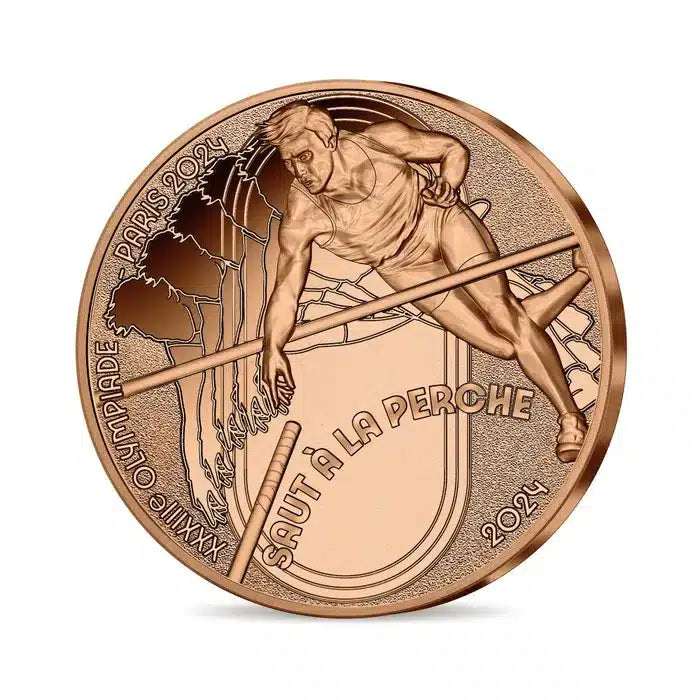 Pièce de 0,25 € – Jeux Olympiques de Paris 2024 – Cuivre