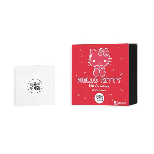 Pièce Hello Kitty Parisienne de 10 € en argent 999/1000, qualité Belle Épreuve, colorée, millésime 2024