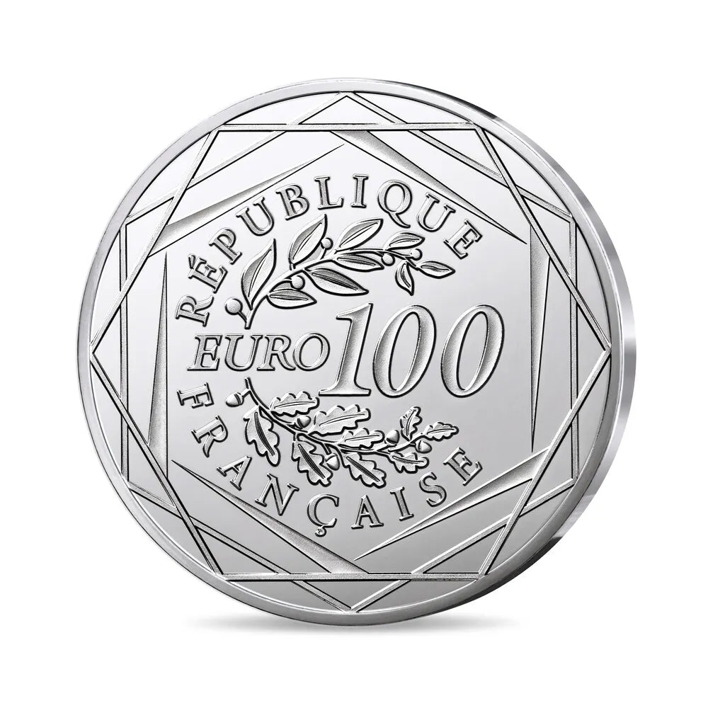 Pièce de 100 euros Les 3 Mousquetaires Argent 900 France 2024