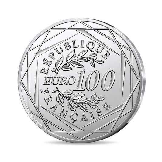 Pièce de 100 euros Les 3 Mousquetaires Argent 900 France 2024