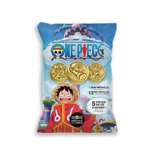 Coffret commémoratif ONE PIECE 25 ans (9 médailles et étui) - Anime France