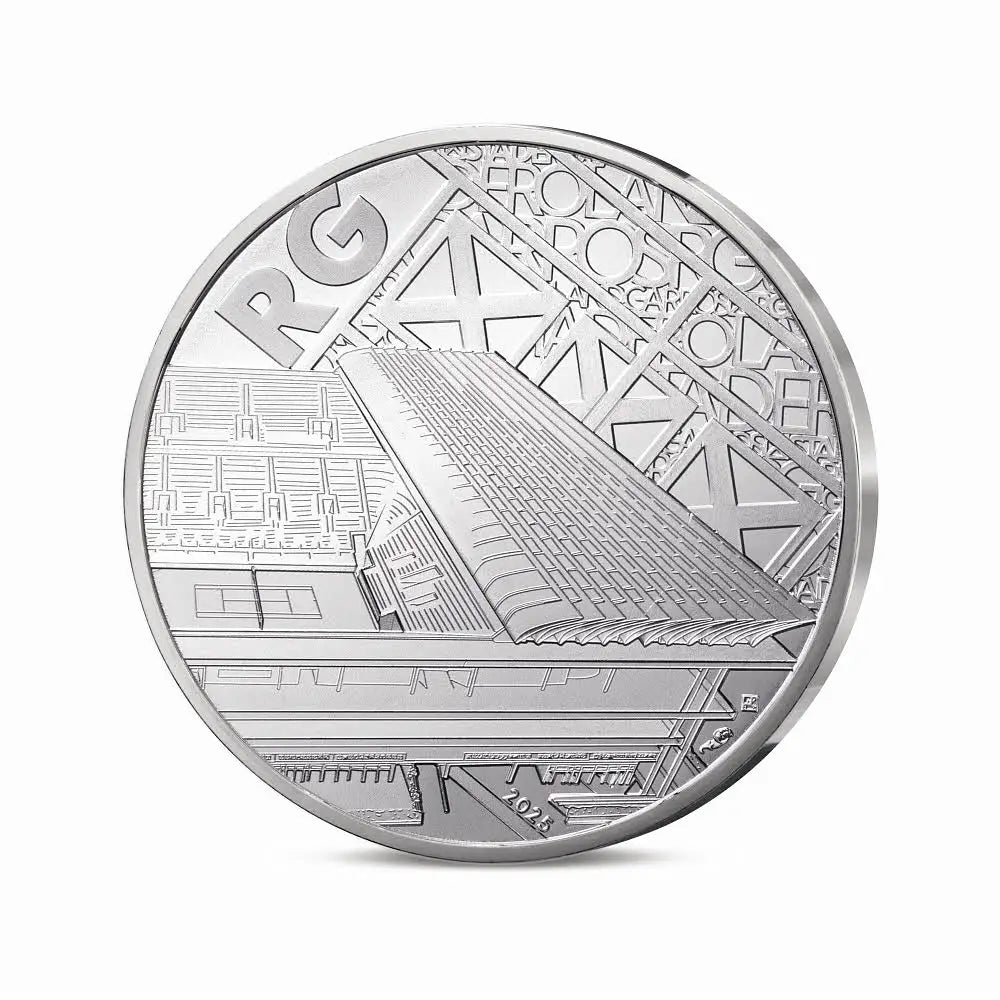 Roland Garros – Lancer une pièce de 10 € en argent 333 France 2025