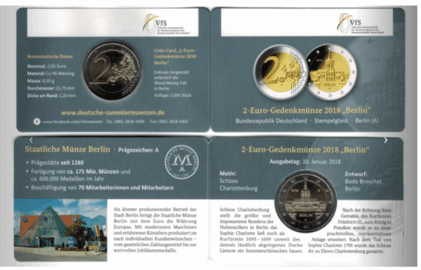 Carte de 2 euros Allemagne 2021 – Saxe, Cathédrale de Magdebourg