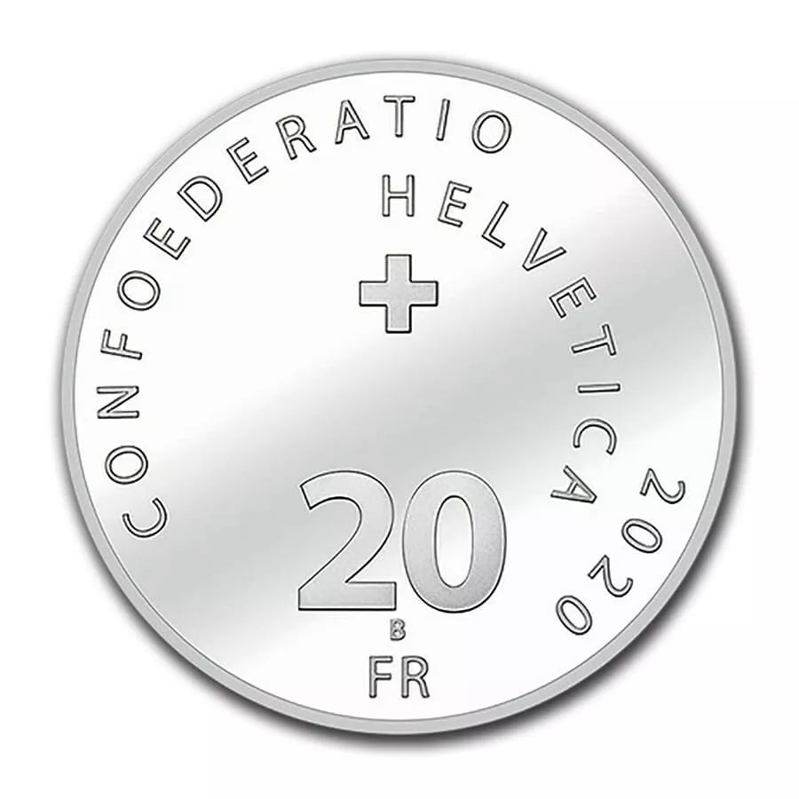 DERNIÈRE ! 🎾 Suisse 2020 – Pièce de 20 francs en argent | Roger Federer