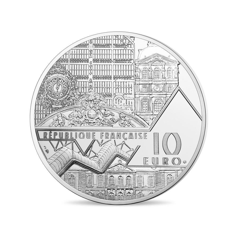 Pièce de 10 € en argent pur, commémorant la Victoire de Samothrace, France, 2019