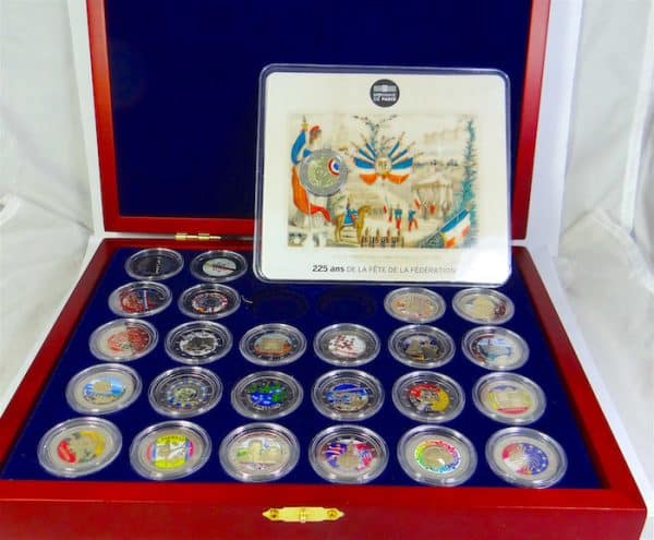 Collection The Greek 2 Euros en couleur 1+1 Cadeau