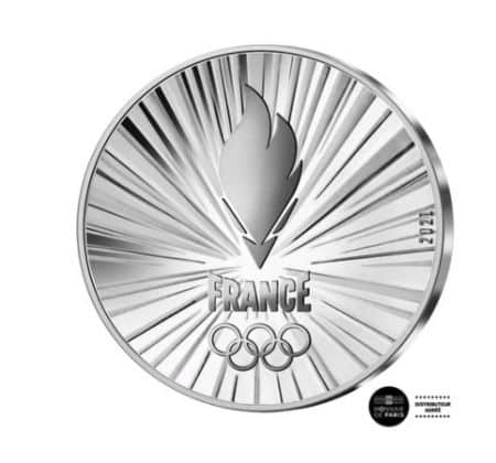 Pièce d'argent de 10 € – France 2021 – Jeux Olympiques de Paris 2024 – Épreuve