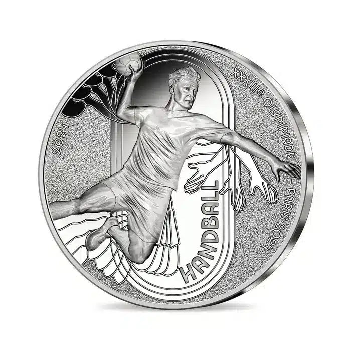 Collection de pièces de monnaie - Sport - Argent 999 - Jeux Olympiques de Paris 2024 - Épreuve 2024