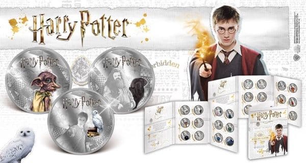 LA PREMIÈRE COLLECTION OFFICIELLE DE PIÈCES HARRY POTTER