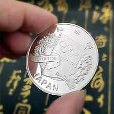 Pièce commémorative des Jeux olympiques de Tokyo 2020