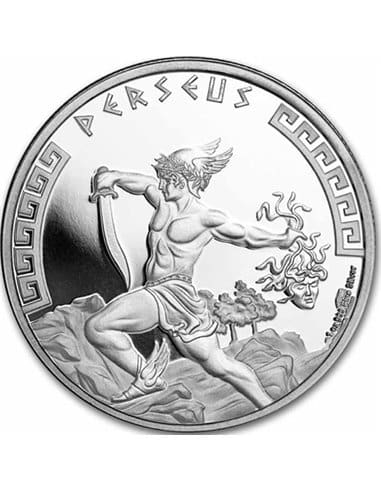 Héros persans de la mythologie, 1 oz d'argent 999, 2 $, Niue 2024