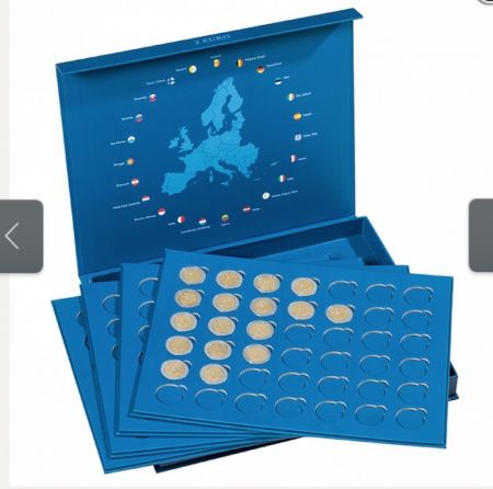 Étui de collection Presso pour 168 pièces de 2 euros