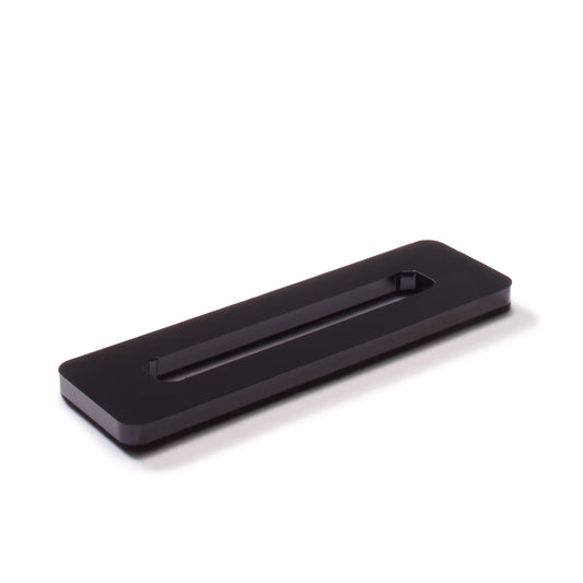 Porte-monnaie Quadrum noir, lot de 10