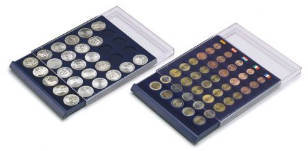 Étui à pièces NOVA – Organisateur multi-emplacements pour pièces de collection