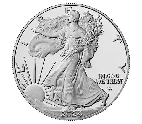 Pièce de 1 dollar en argent, Silver Eagle USA 2025