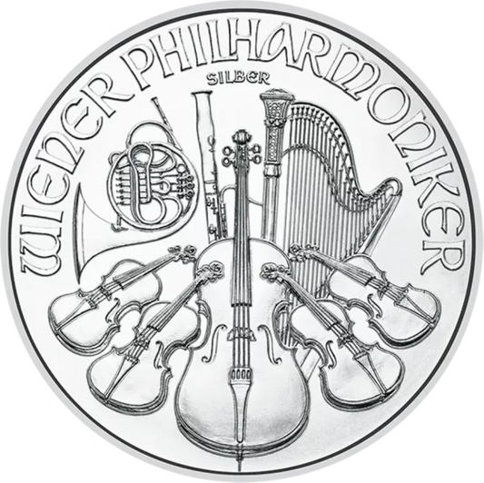 Autriche Pièce de 1,5 € Argent 999 1 oz Philharmonique 2025