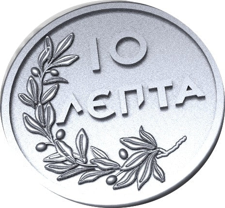 1922, 10 MINUTES EN ARGENT 925 DIA. 25MM