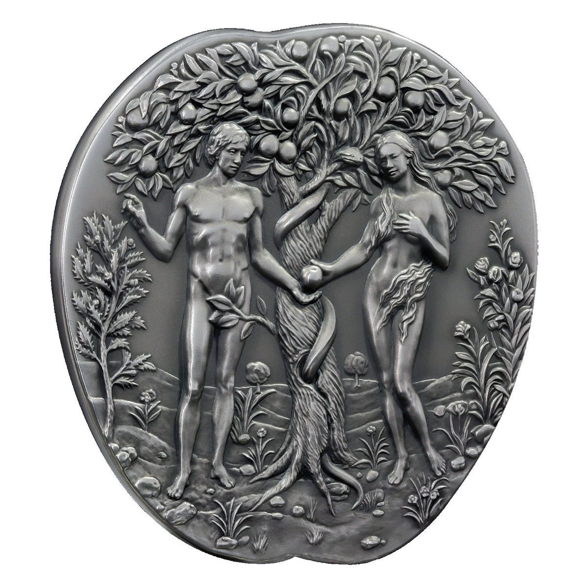 5000fr Le Jardin d'Éden Argent 999 5oz Cameroun 2024