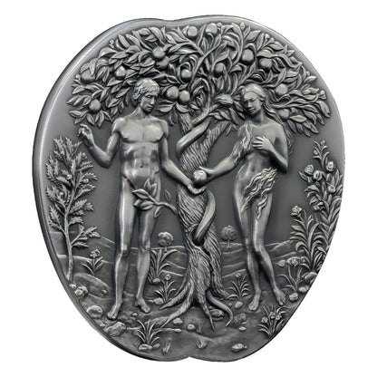5000fr Le Jardin d'Éden Argent 999 5oz Cameroun 2024