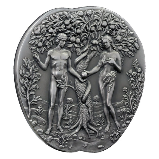 5000fr Le Jardin d'Éden Argent 999 5oz Cameroun 2024
