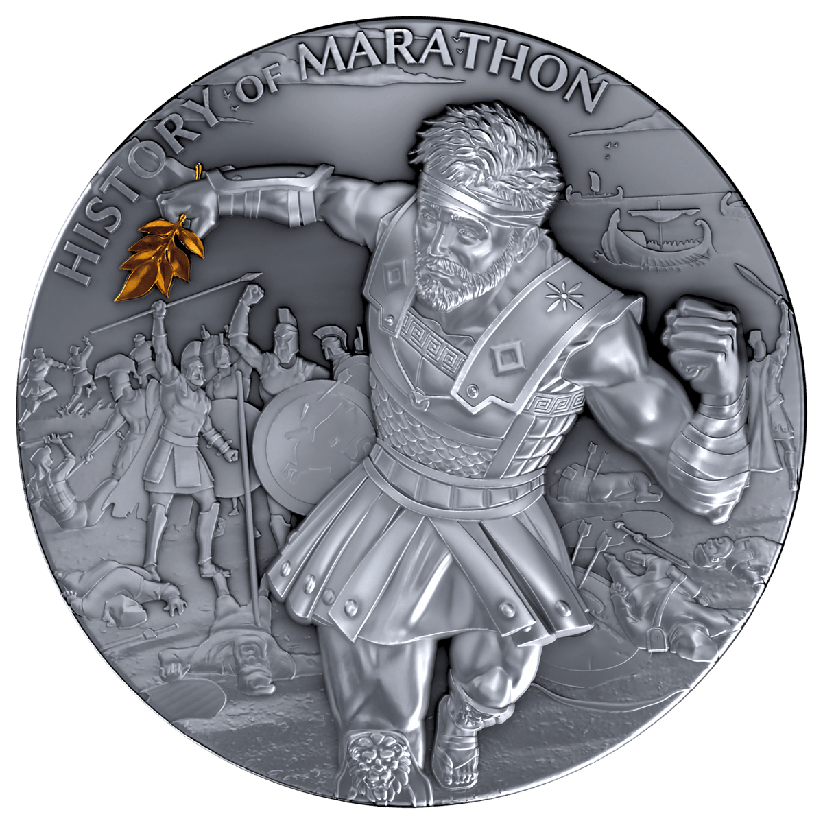 Marathon 490BC 2oz Argent 999 LIVERIA 2025