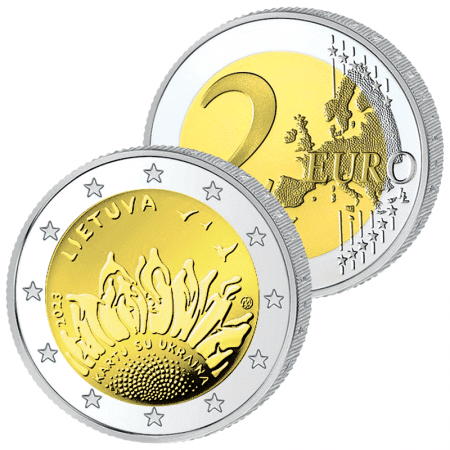 2 euros – En collaboration avec l'Ukraine et la Lituanie 2023