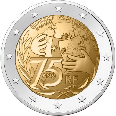 2 € 75 ans Unicef France 2021