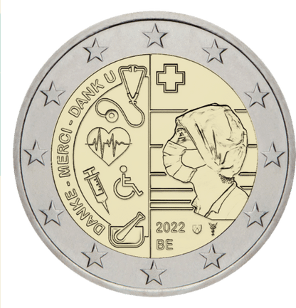 2 €, Belgique, 2022