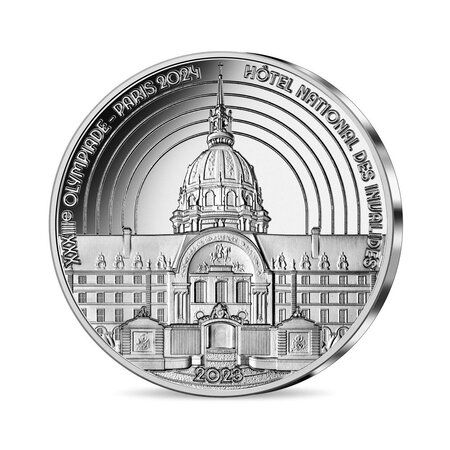 Série de pièces en argent 999, Jeux olympiques de Paris 2024, Héritage 2023