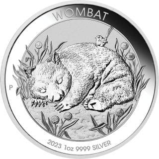 Pièce australienne de 1 dollar, 1 once de sable en argent 999, 2023