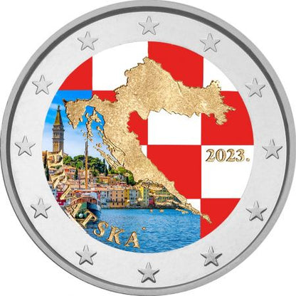 2 euros Couleur Croatie, 2023